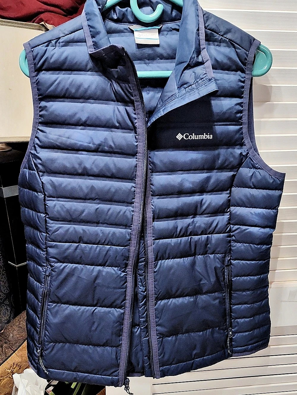 Columbia Women's Powder Lite Vest Blue Medium